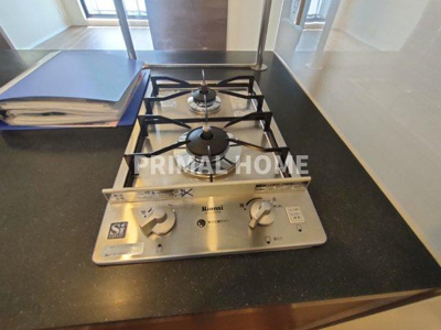 【キッチン】 | ザ・パークハビオ横浜東神奈川 | ２口ガスコンロです。