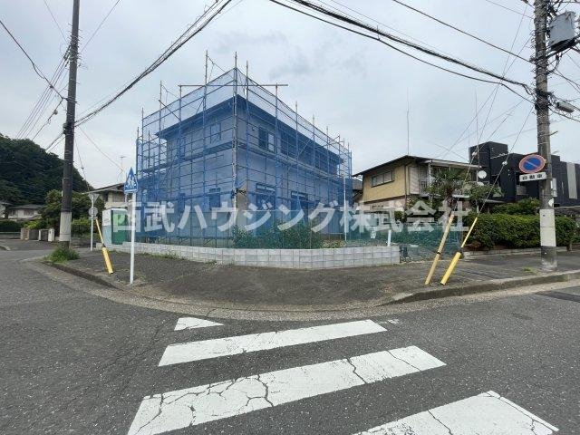 【仲介手数料無料】狭山市柏原8期全1棟　狭山市の新築住宅なら西武ハウジングの前面道路含む現地写真