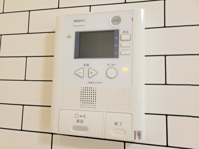 プレジール学園前のセキュリティ