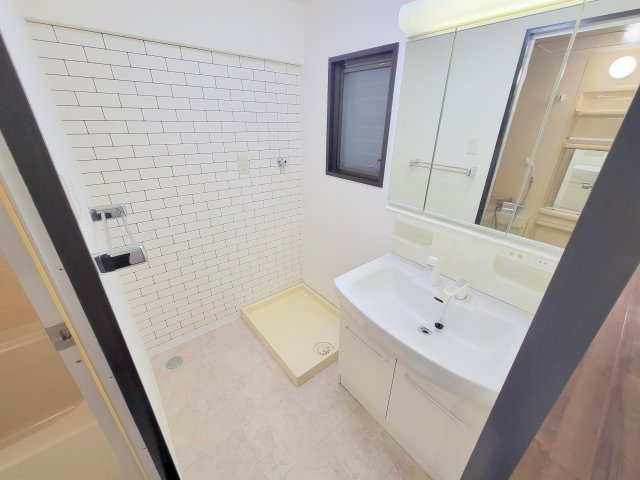 プレジール学園前の洗面所