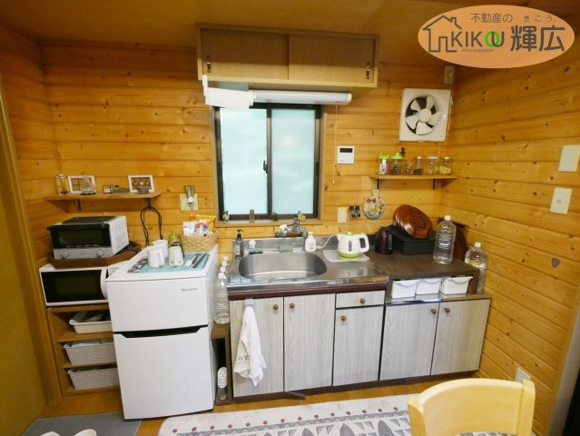 【キッチン】 | 宍粟市一宮町東河内　中古戸建（別荘）