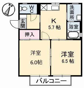 リバーライフ三井Cの間取り