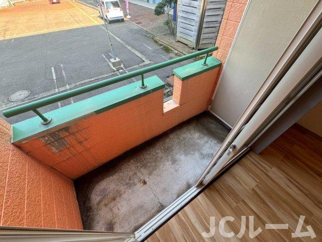 ピエスモンテA棟のバルコニー