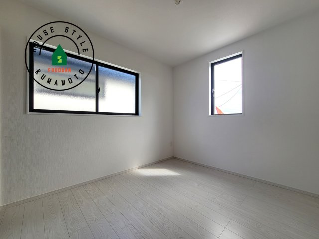 熊本市北区鶴羽田4丁目第1-4棟（1号棟）　の内観：施工例|将来的に、琉球畳を引きまして和室風にすることも可能です。