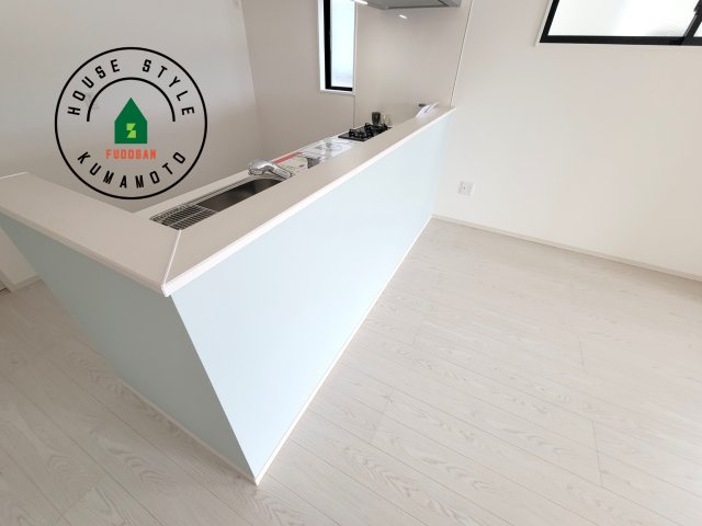 熊本市北区鶴羽田4丁目第1-4棟（3号棟）　の内観：施工例|会話が弾む場所として居心地の良いリビングです。