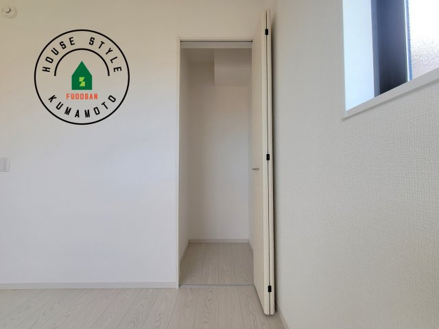 熊本市北区鶴羽田4丁目第1-4棟（3号棟）　の内観：施工例|収納には困りません。