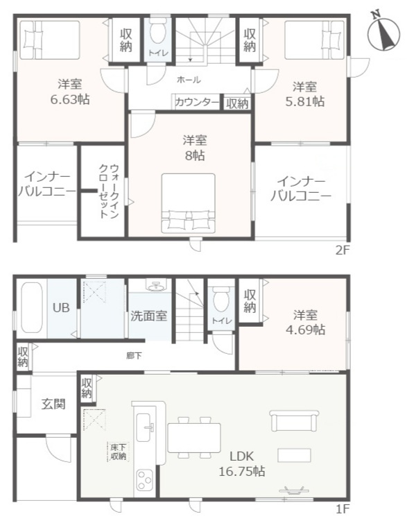 リーブルガーデン知立市弘法町　全3棟　新築戸建