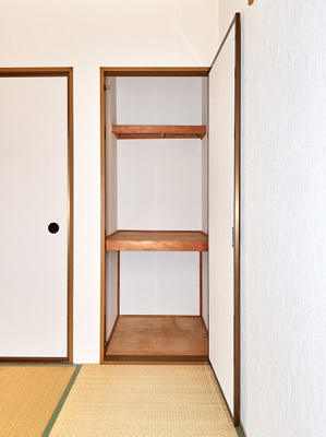 【収納】 | エステート桃山2 | 4.5帖和室収納