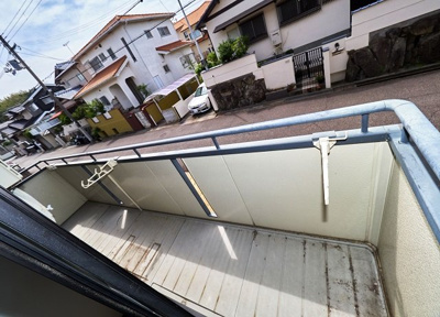 【バルコニー】 | エステート桃山2 | 南面バルコニー