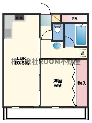 アイン都城の間取り