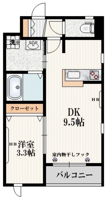 いずみコートの間取り|間取り図