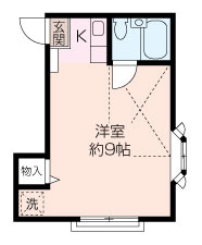 単身者にオススメの１Rアパートです。