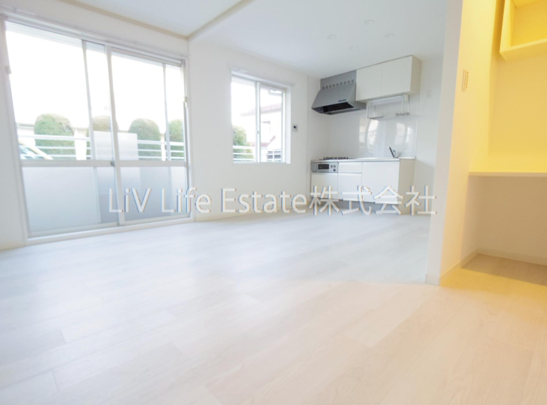 小平市花小金井７丁目のアパートの設備|室内物干も設置済み