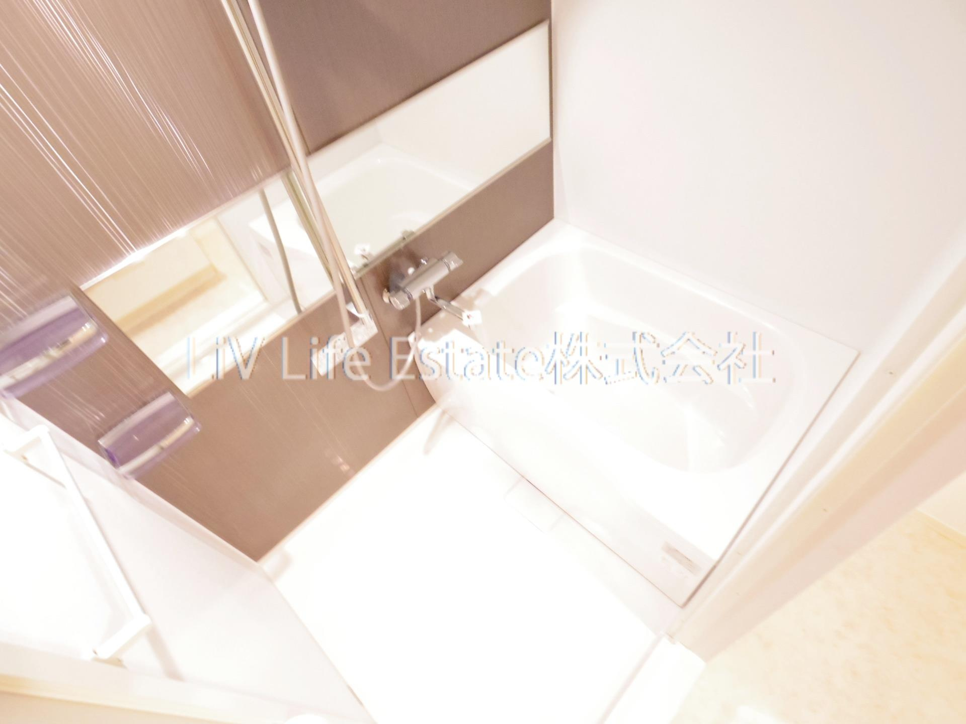 小平市花小金井７丁目のアパートの浴室|ユニットバス内部