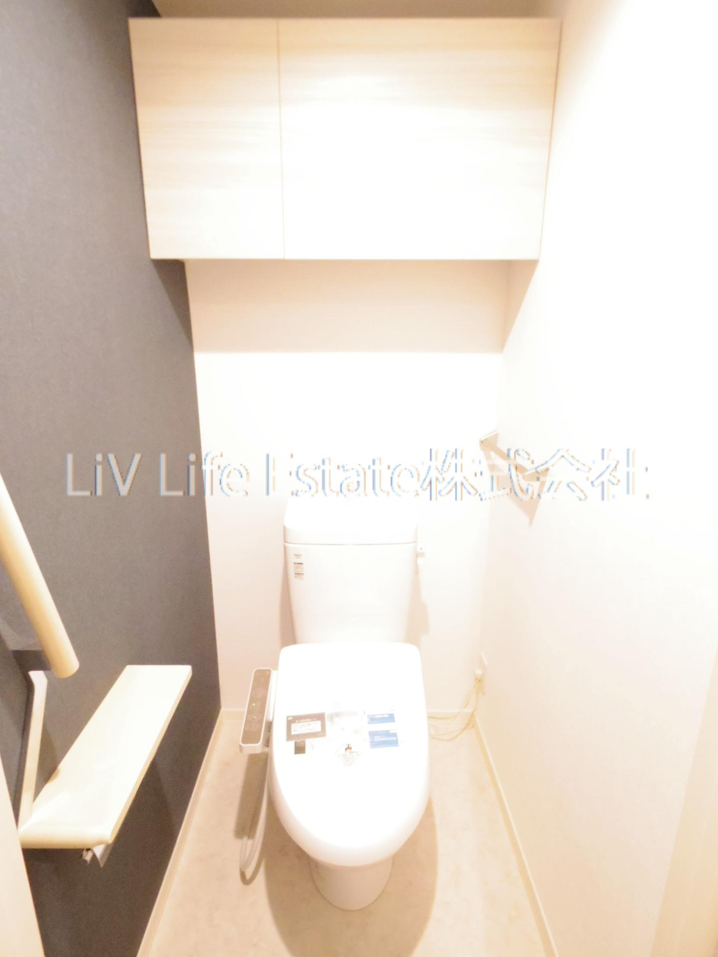 小平市花小金井７丁目のアパートのトイレ|保温洗浄便座を備えたお手洗い