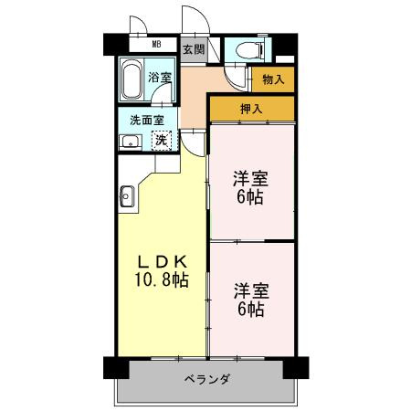 イーストエントピアの間取り
