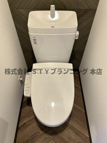 仲介手数料０円！S-RESIDENCE亀島駅前ascent(アセント)のトイレ