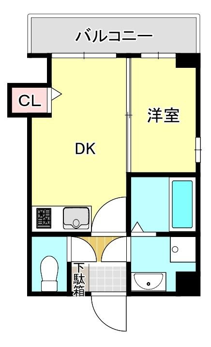 リライアンス井尻の間取り