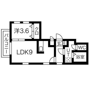 オレンジコート大橋の間取り