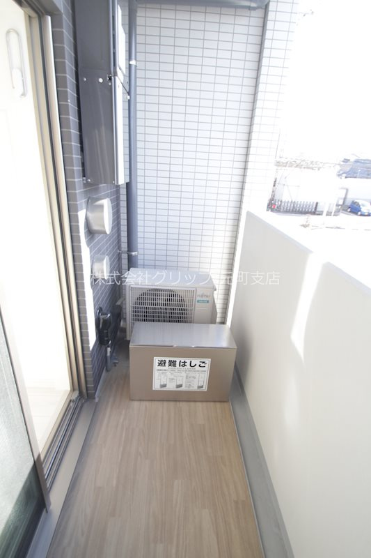 アイル横浜ノースツインズⅠのバルコニー