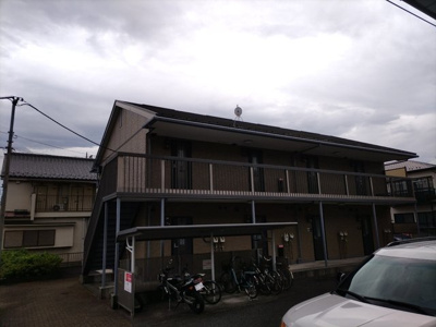 バルコニーからの眺望です