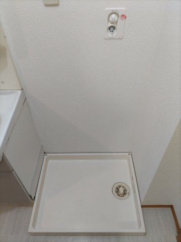 室内洗濯機置き場です