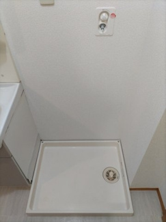 室内洗濯機置き場です