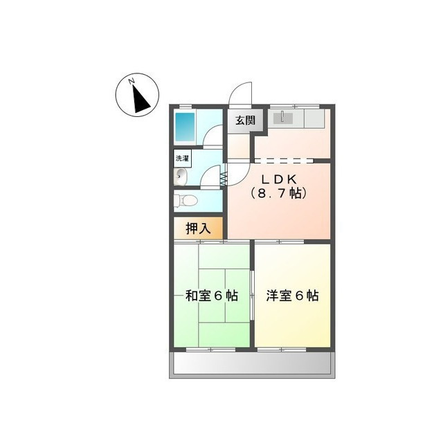パークタウンⅠの間取り