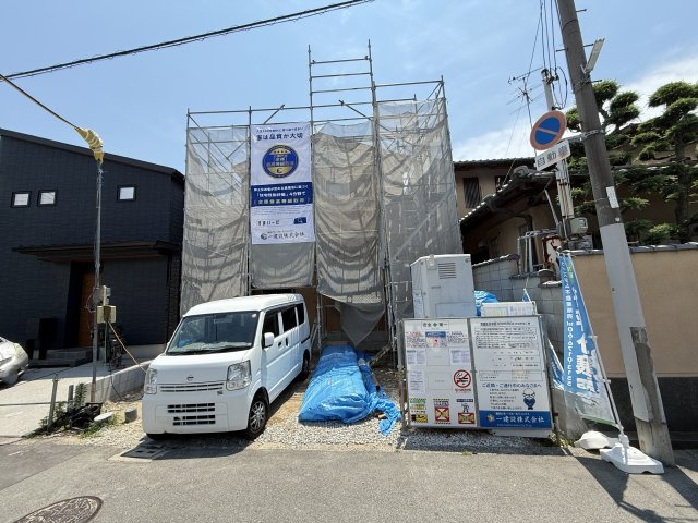 堺市西区浜寺昭和町　新築一戸建ての外観