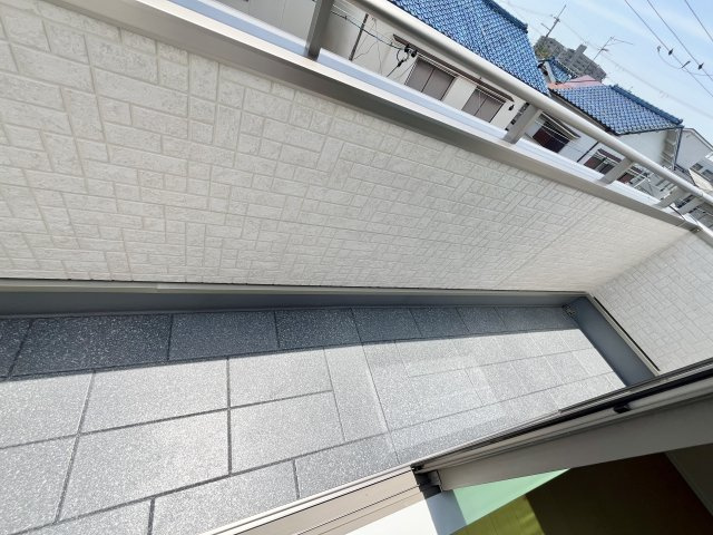 南野田　新築分譲住宅　全２区画のバルコニー