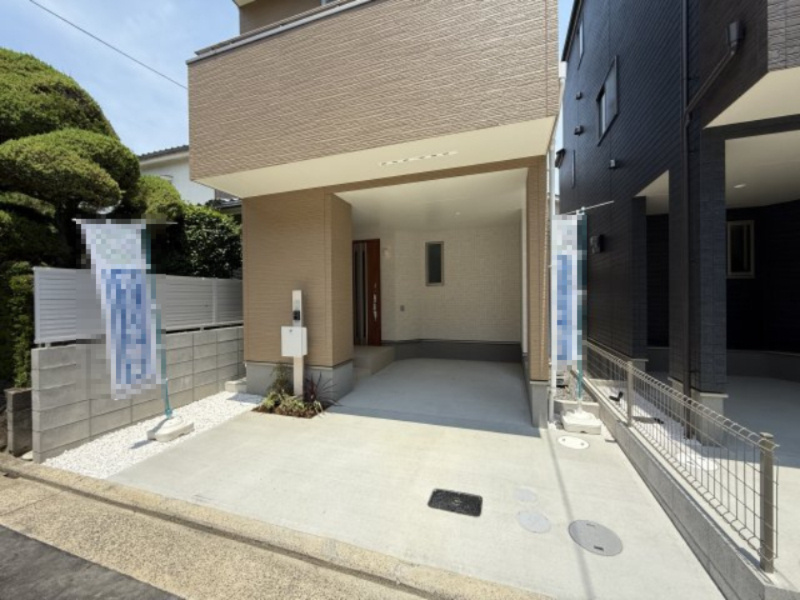 南野田　新築分譲住宅　全２区画の駐車場