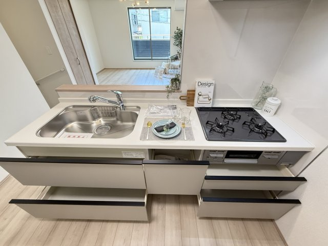 南野田　新築分譲住宅　全２区画のキッチン