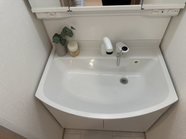 南野田　新築分譲住宅　全２区画の独立洗面台