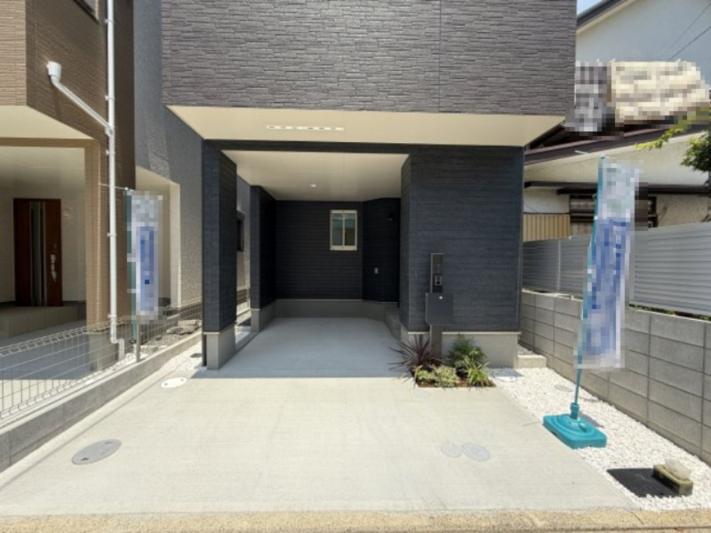 南野田　新築分譲住宅　全２区画の駐車場