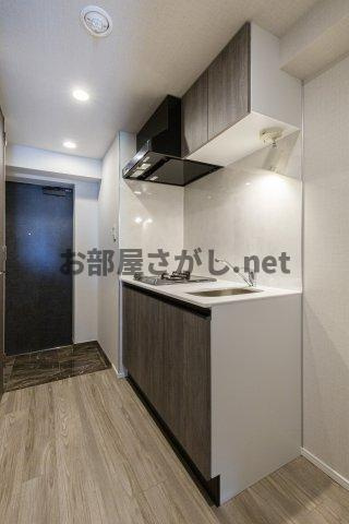 DIPS野方のキッチン|コンパクトなキッチンで掃除もラクラク