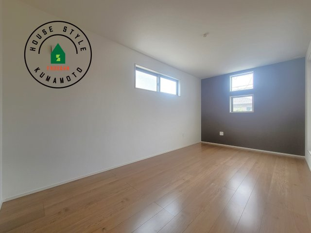 熊本市中央区琴平1丁目第1-4棟（3号棟）　の寝室|主寝室には収納力に優れたクローゼットがありますので、お部屋もすっきり片付きます。