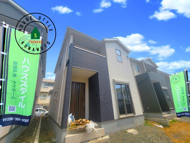 熊本市中央区琴平1丁目第1-4棟（3号棟）　の外観|デザイン性のある外観です。