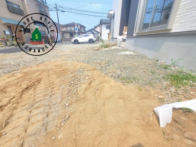 熊本市中央区琴平1丁目第1-4棟（3号棟）　の庭|お庭で自由な時間を過ごせます。