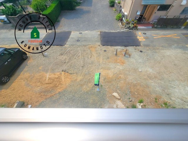 熊本市中央区琴平1丁目第1-4棟（3号棟）　の展望|窓から緑が見える物件も魅力的です。