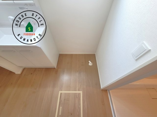 熊本市中央区琴平1丁目第1-4棟（3号棟）　のランドリースペース|ランドリースペースとなります。広々して有効的にご使用できます。 