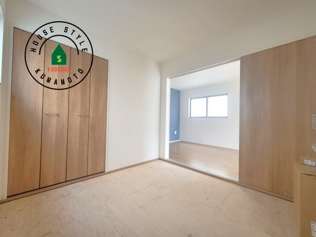 熊本市中央区琴平1丁目第1-4棟（3号棟）　の和室|柔らかい畳が心地よい和室