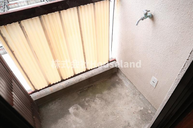 第一城東マンションのバルコニー