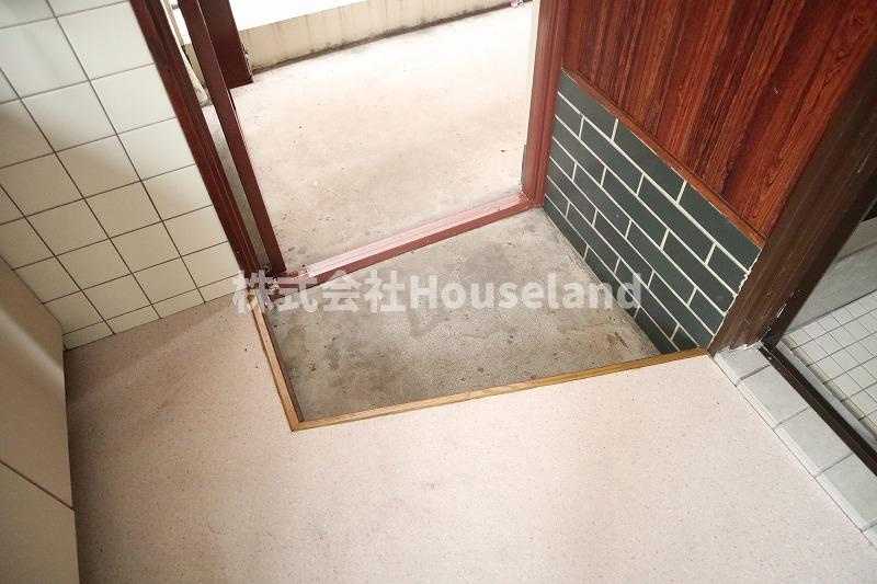 第一城東マンションのバルコニー