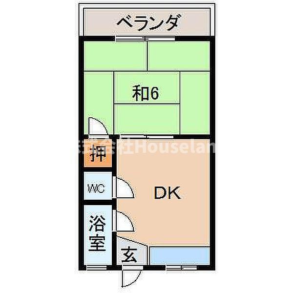 第一城東マンションの間取り