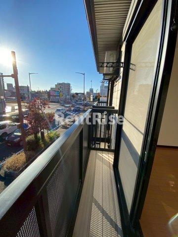 サン・friends+1のバルコニー