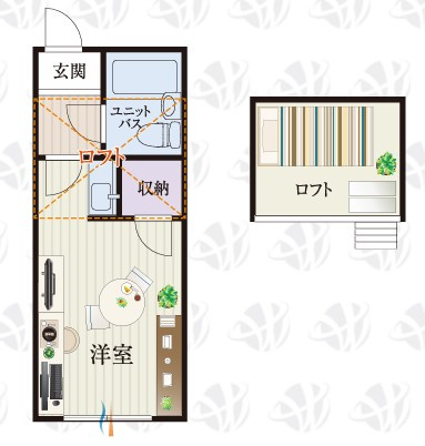 【間取り】 | b’CASA金沢八景Ⅲre-born | 「b’CASA金沢八景Ⅲre-born」