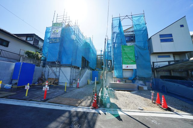 【横浜市保土ケ谷区宮田町3丁目308-3新築戸建て】★仲介手数料無料★（峯小学校・宮田中学校）の外観