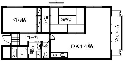 【間取り】 | グリーングラス久米田