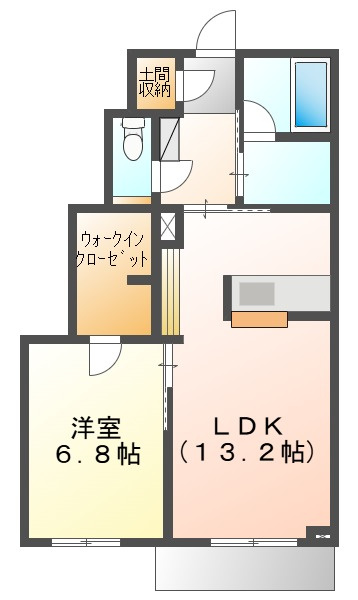 ベルモメントの間取り