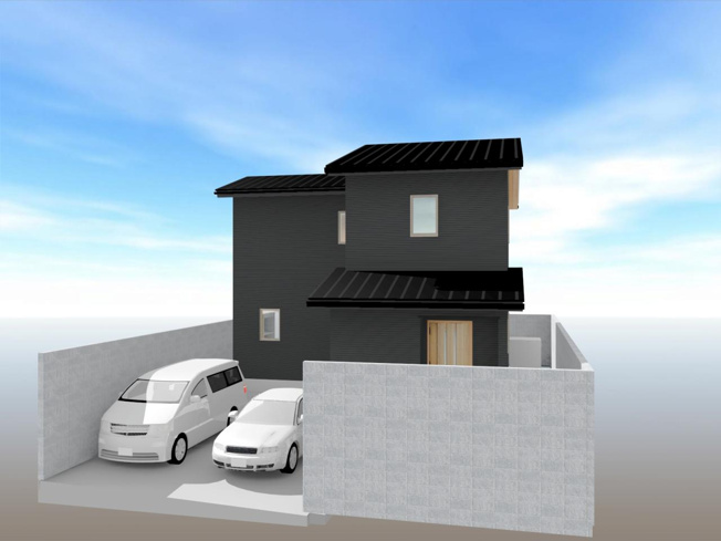 【外観パース】 | 高知市春野町平和